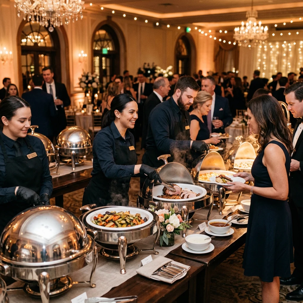 House of Rasa catering spread